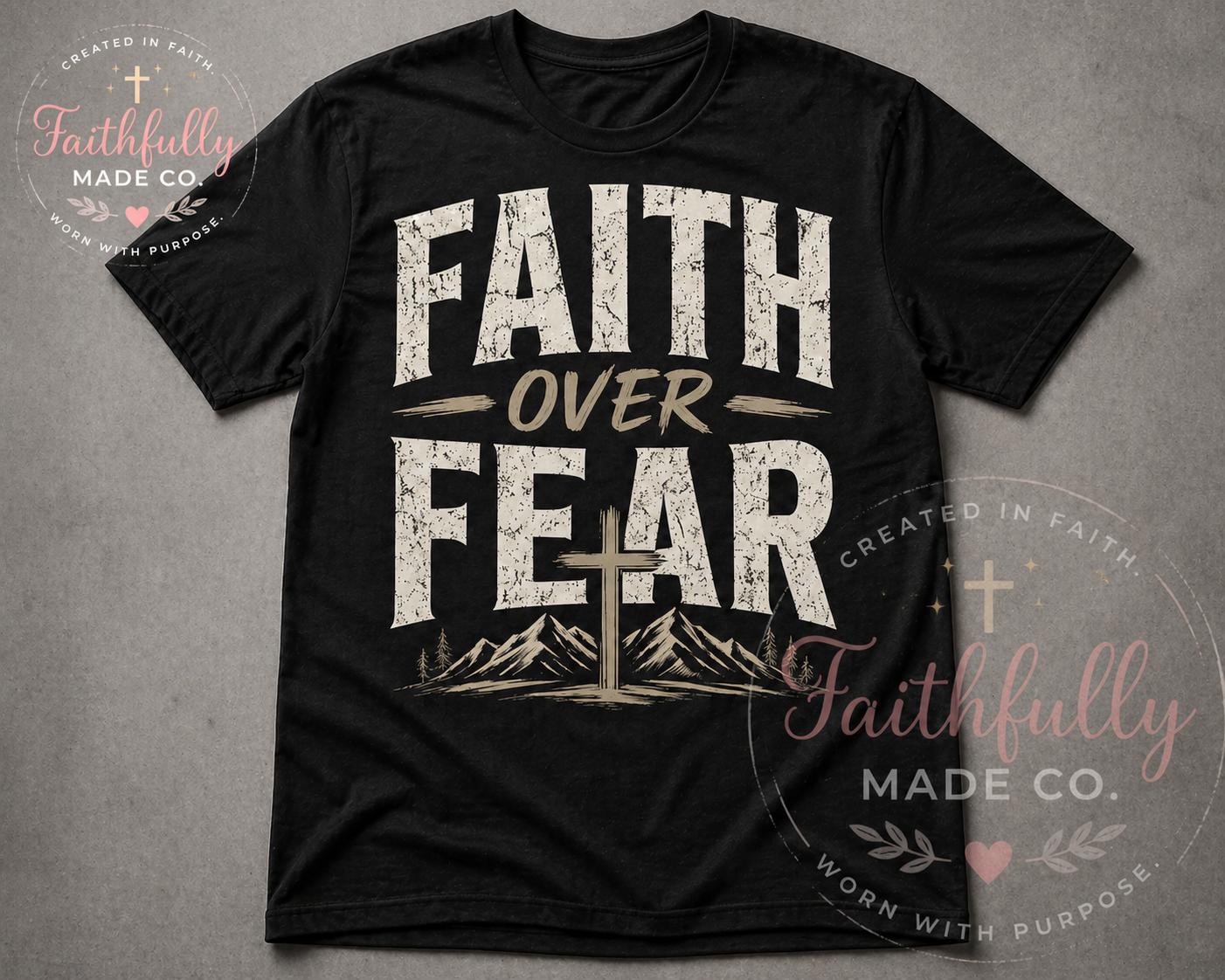 Faith Over Fear- Unisex T-Shirt