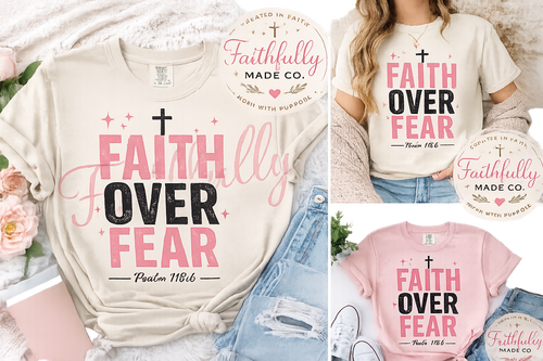 FAITH OVER FEAR T-SHIRT