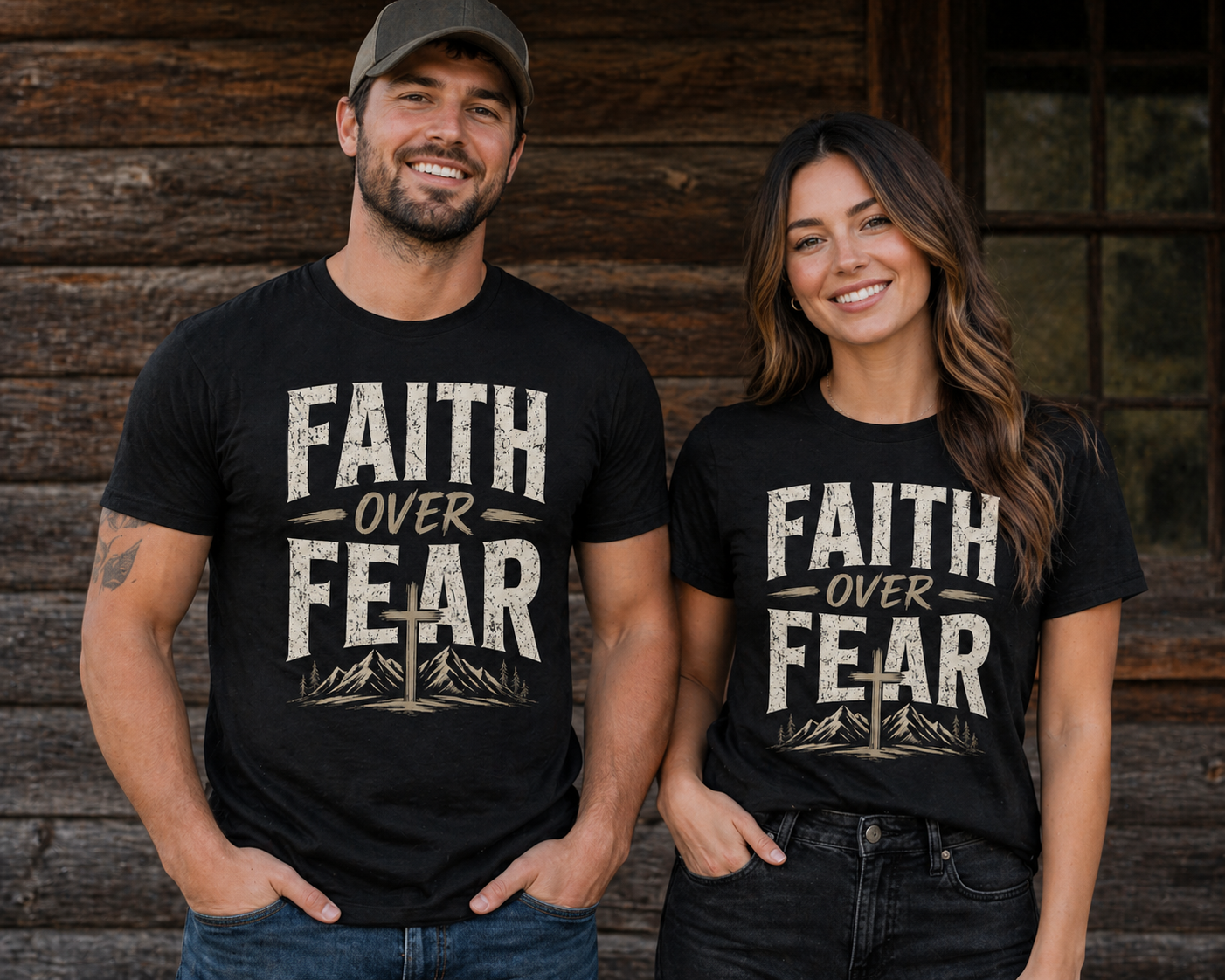 Faith Over Fear- Unisex T-Shirt